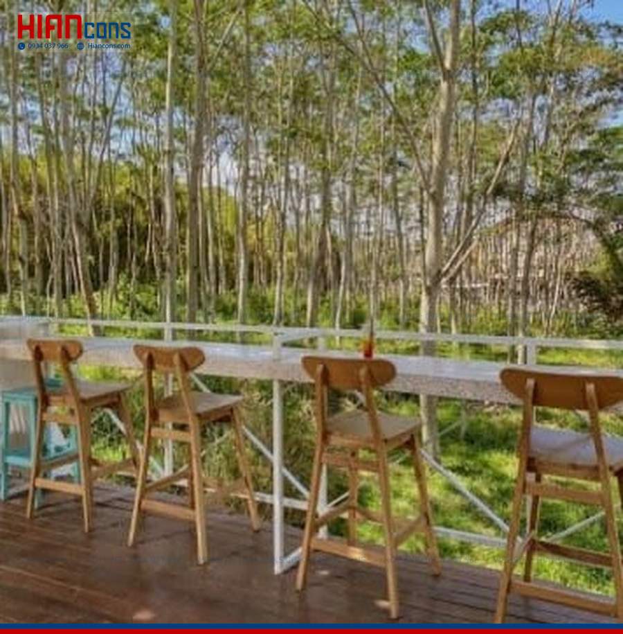 Mẫu Nhà Hàng Cafe Sân Vườn Đẹp