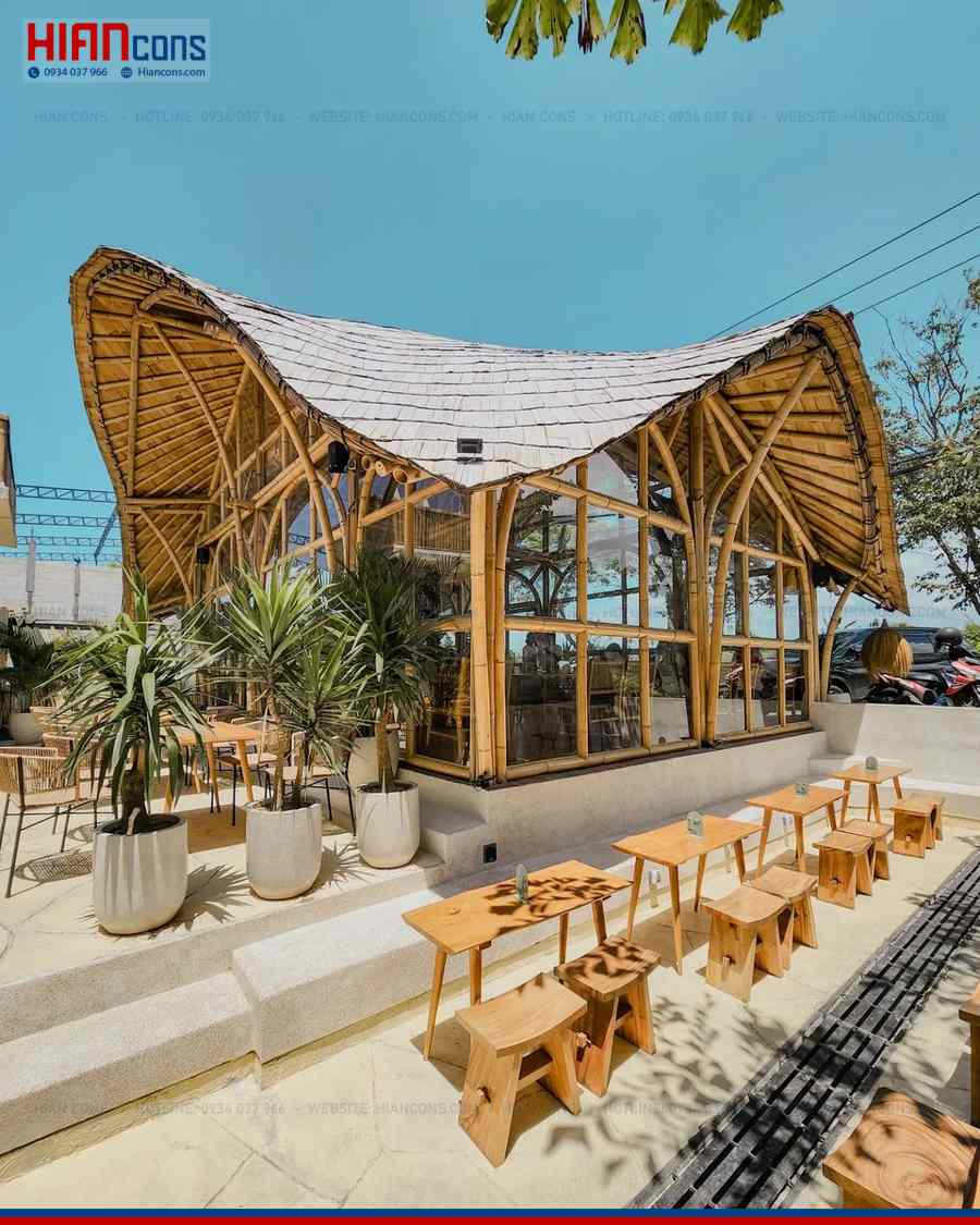Xây Dựng Nhà Hàng Cafe Sân Vườn