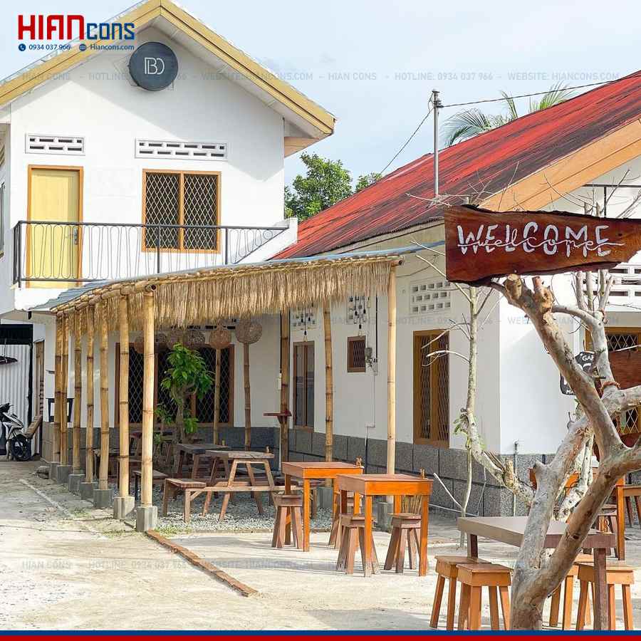 Nhà Hàng Cafe Sân Vườn Đẹp