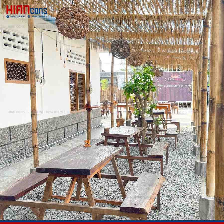 Nhà Hàng Cafe Sân Vườn Đẹp