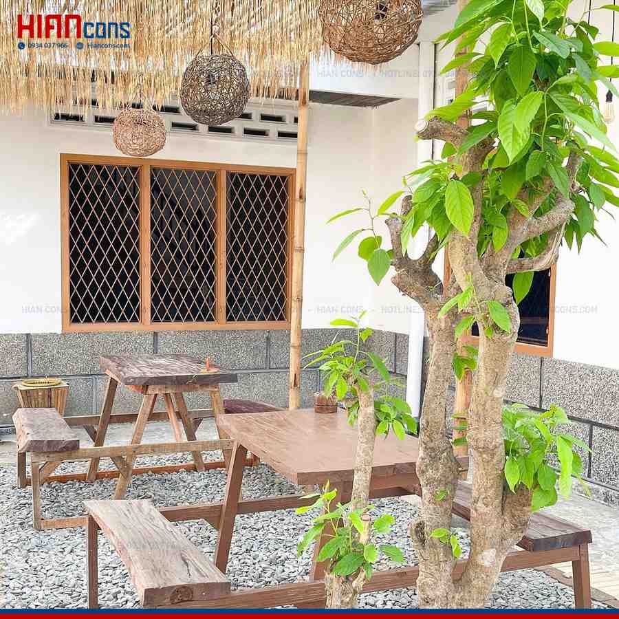 Nhà Hàng Cafe Sân Vườn Đẹp
