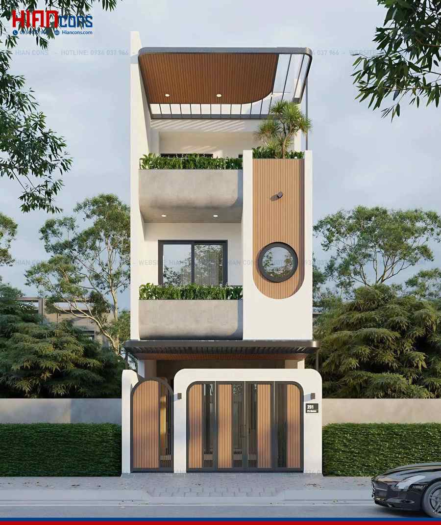 Thi Công Nhà Phố Hiện Đại