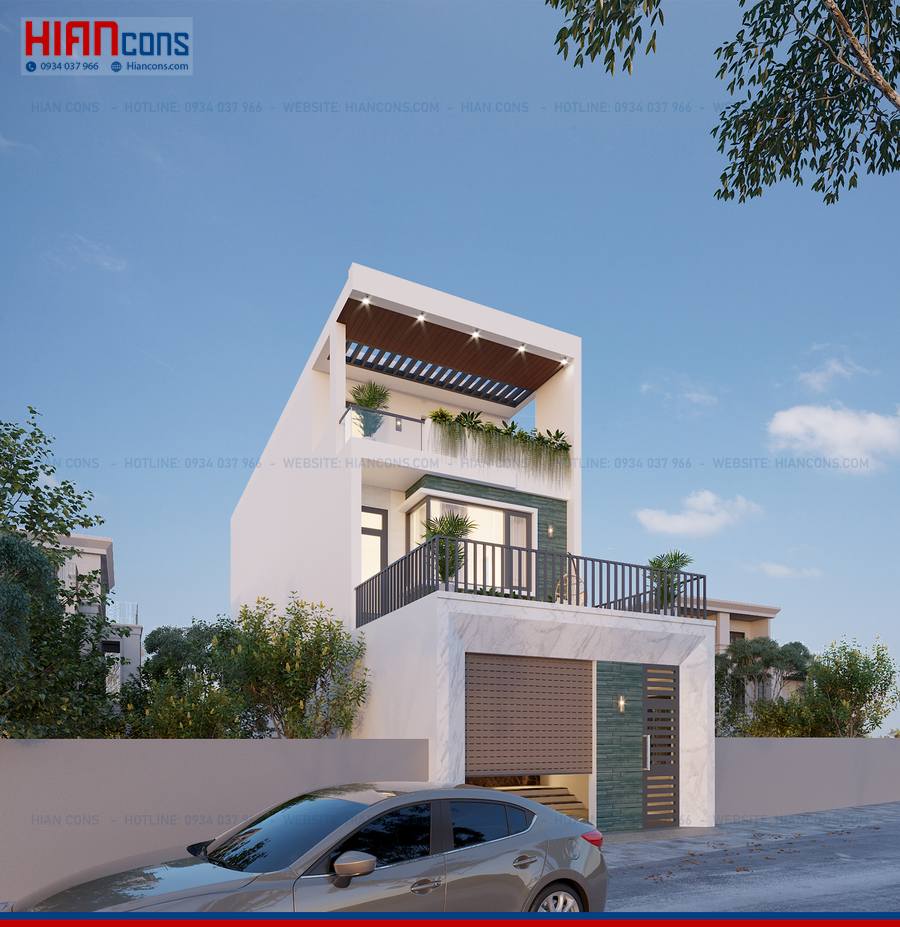 Mẫu Nhà Phố Hiện Đại Đẹp