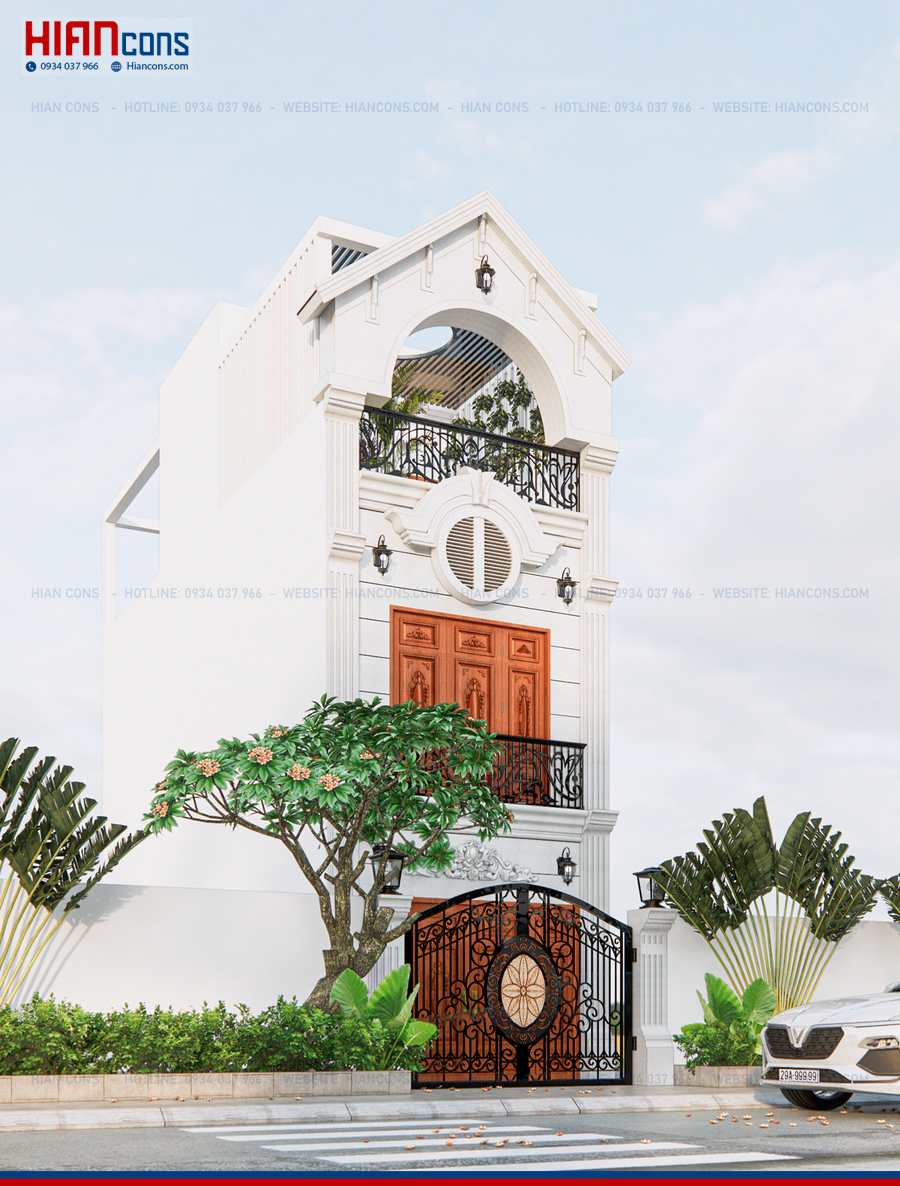 Thiết Kế Nhà Phố Cổ Điển