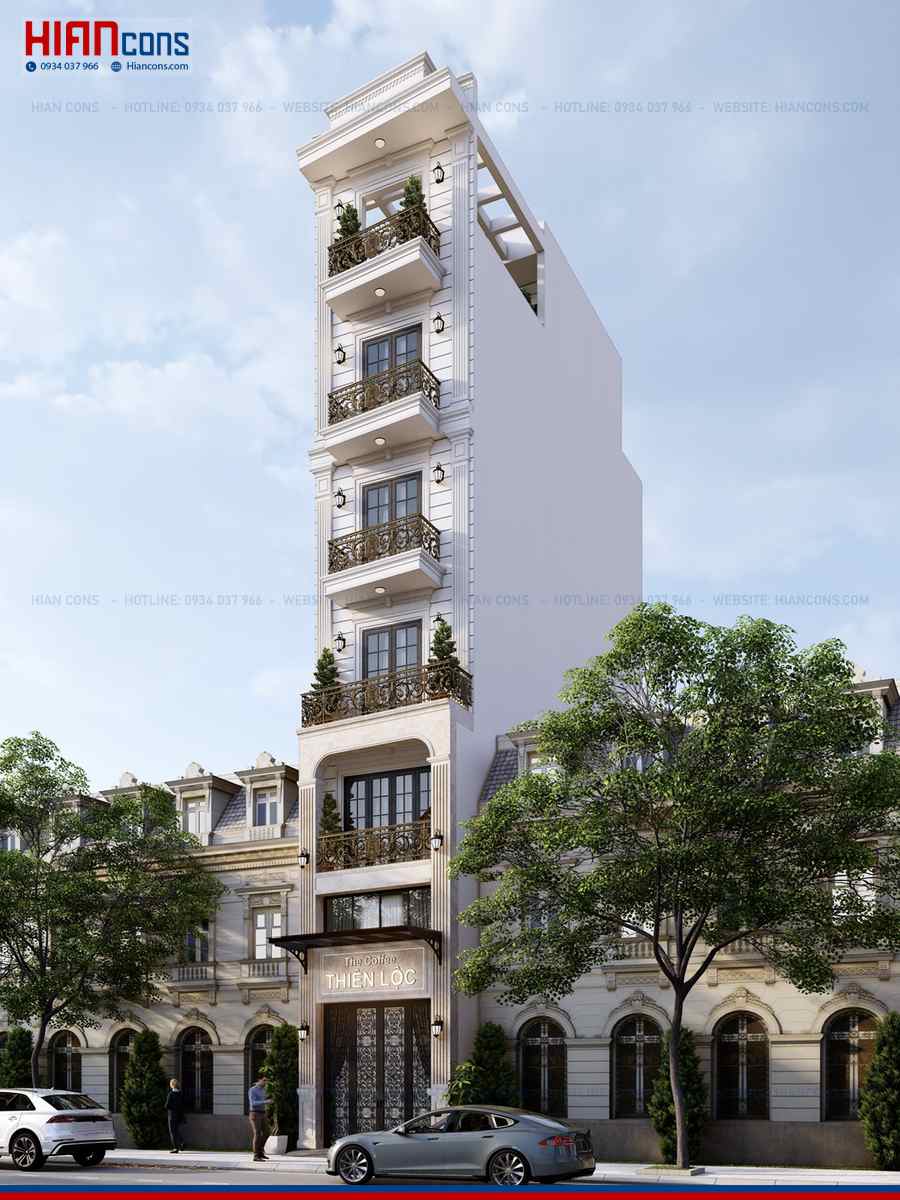 Thi Công Nhà Phố Cổ Điển