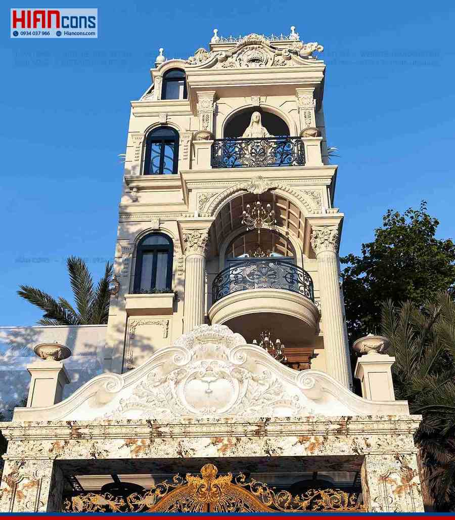 Mẫu Nhà Phố Cổ Điển Đẹp