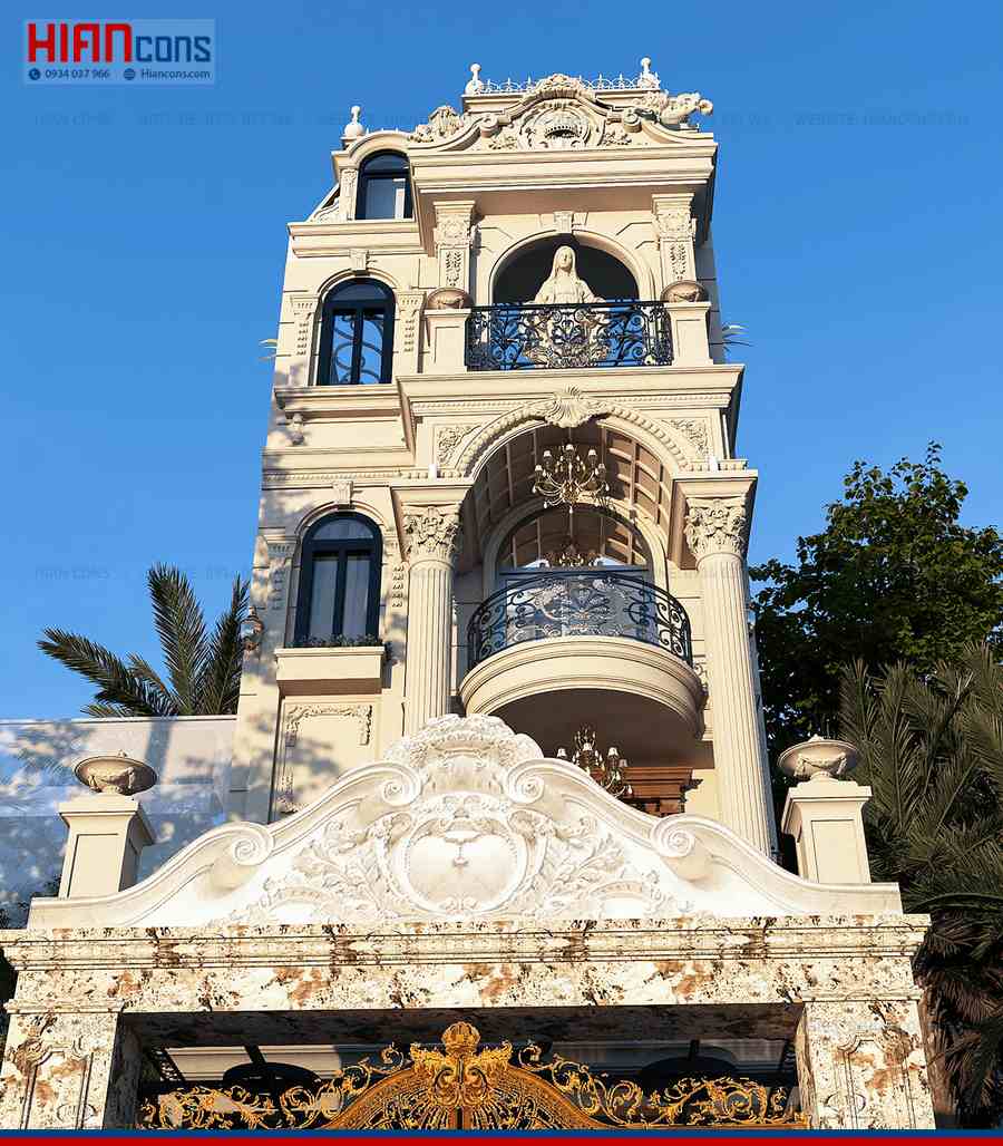Mẫu Nhà Phố Cổ Điển Đẹp