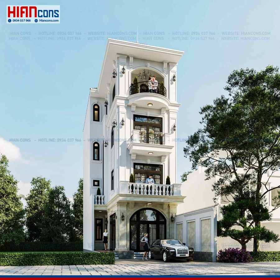 Xây Dựng Nhà Phố Cổ Điển