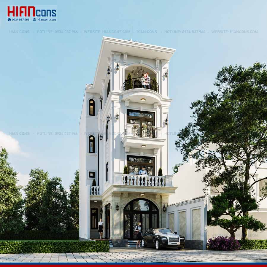 Xây Dựng Nhà Phố Cổ Điển