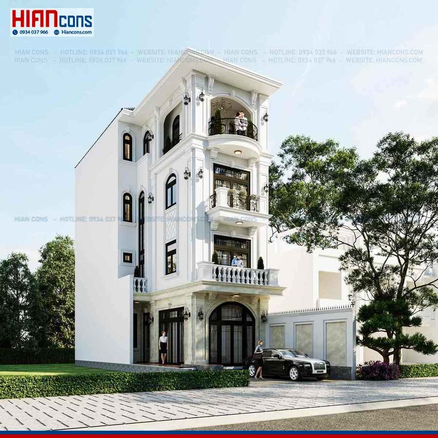 Xây Dựng Nhà Phố Cổ Điển