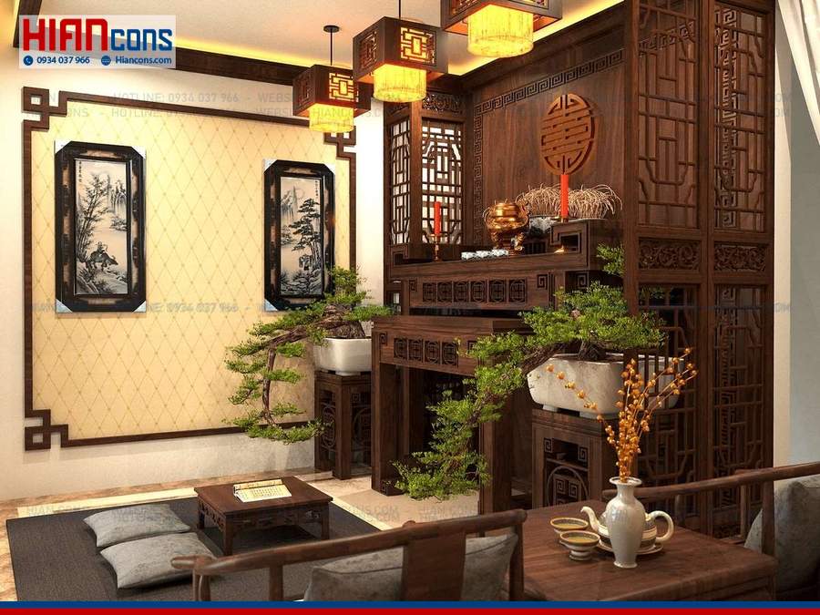 Nhà Phố Cổ Điển 2 Tầng