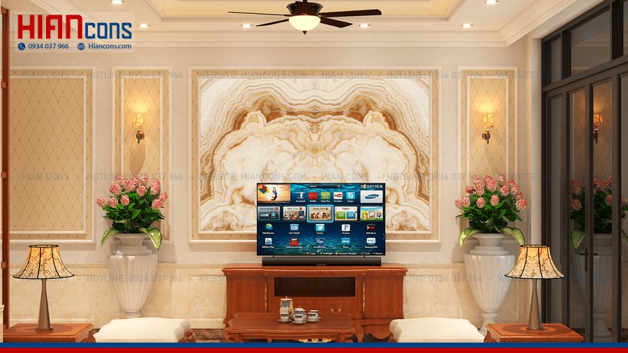Nhà Phố Cổ Điển 2 Tầng