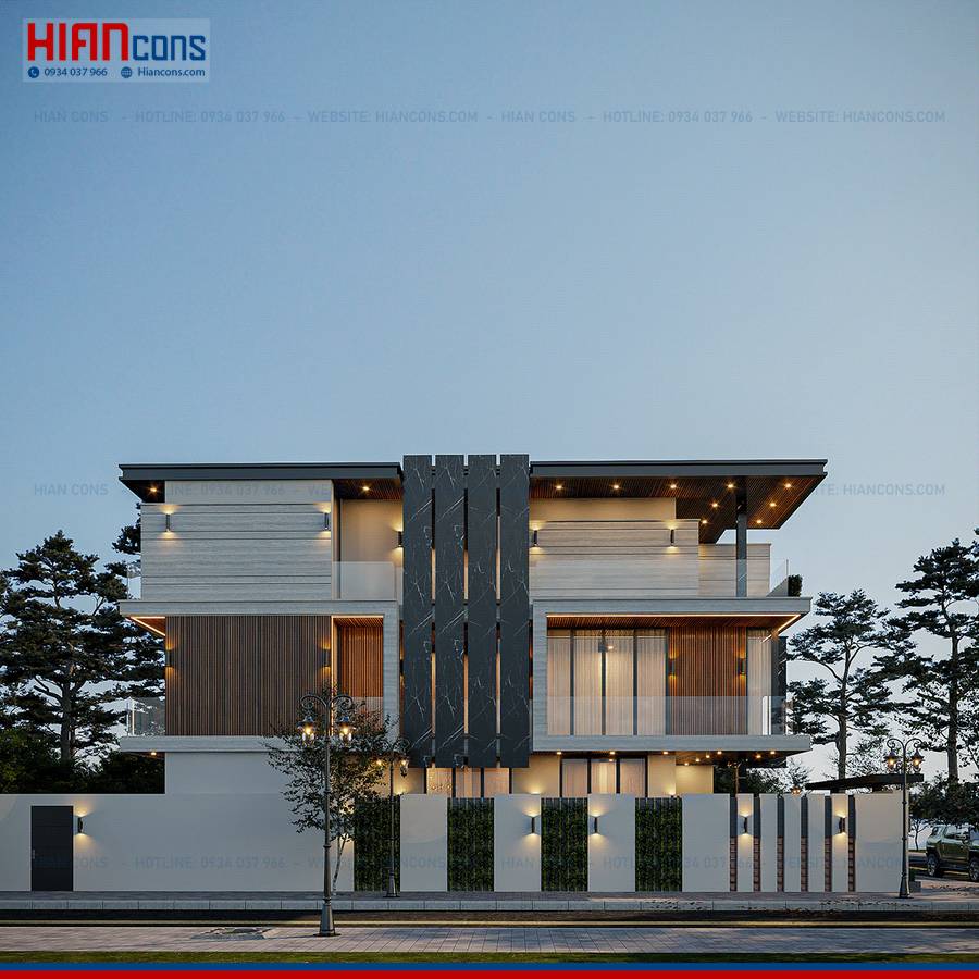 Nhà Phố Hiện Đại Trẻ Trung