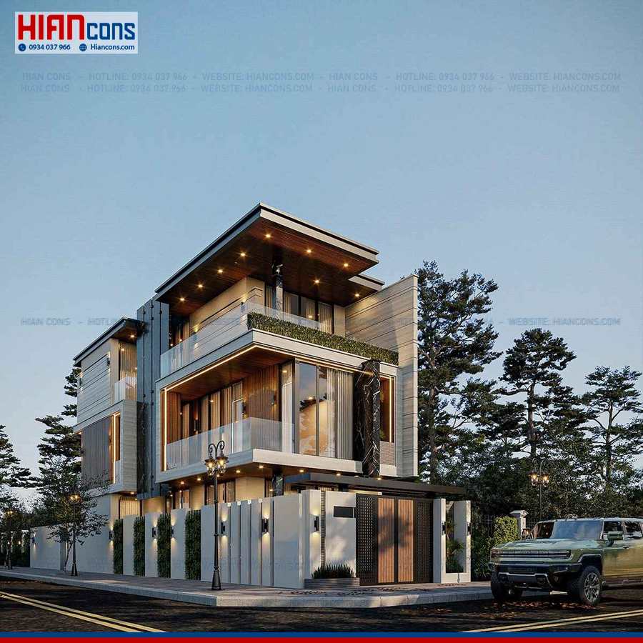 Nhà Phố Hiện Đại Trẻ Trung