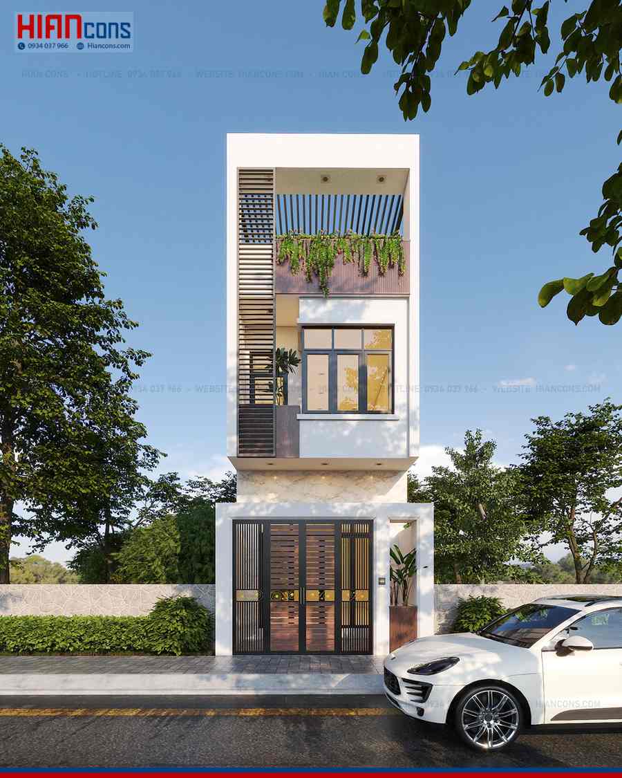 Thiết Kế Nhà Phố Hiện Đại Cao Cấp