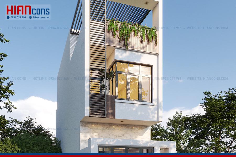 Thiết Kế Nhà Phố Hiện Đại Cao Cấp