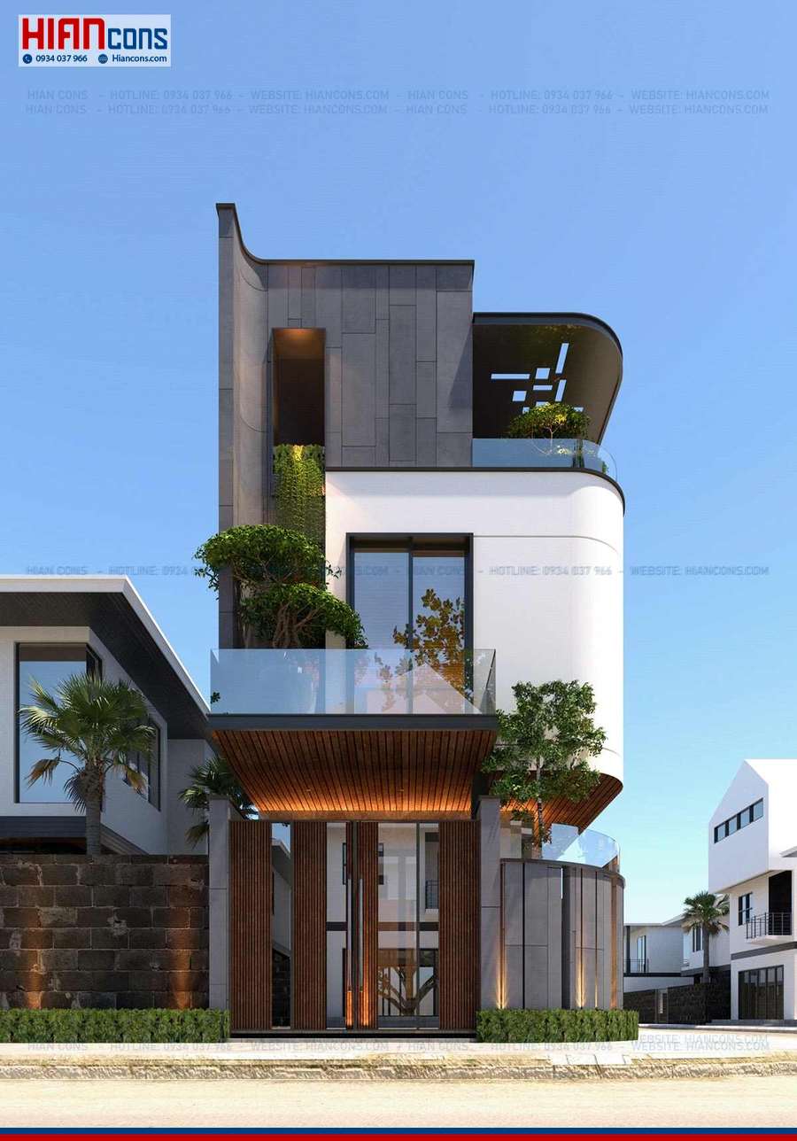 Thiết Kế Nhà Phố Hiện Đại Tiện Nghi
