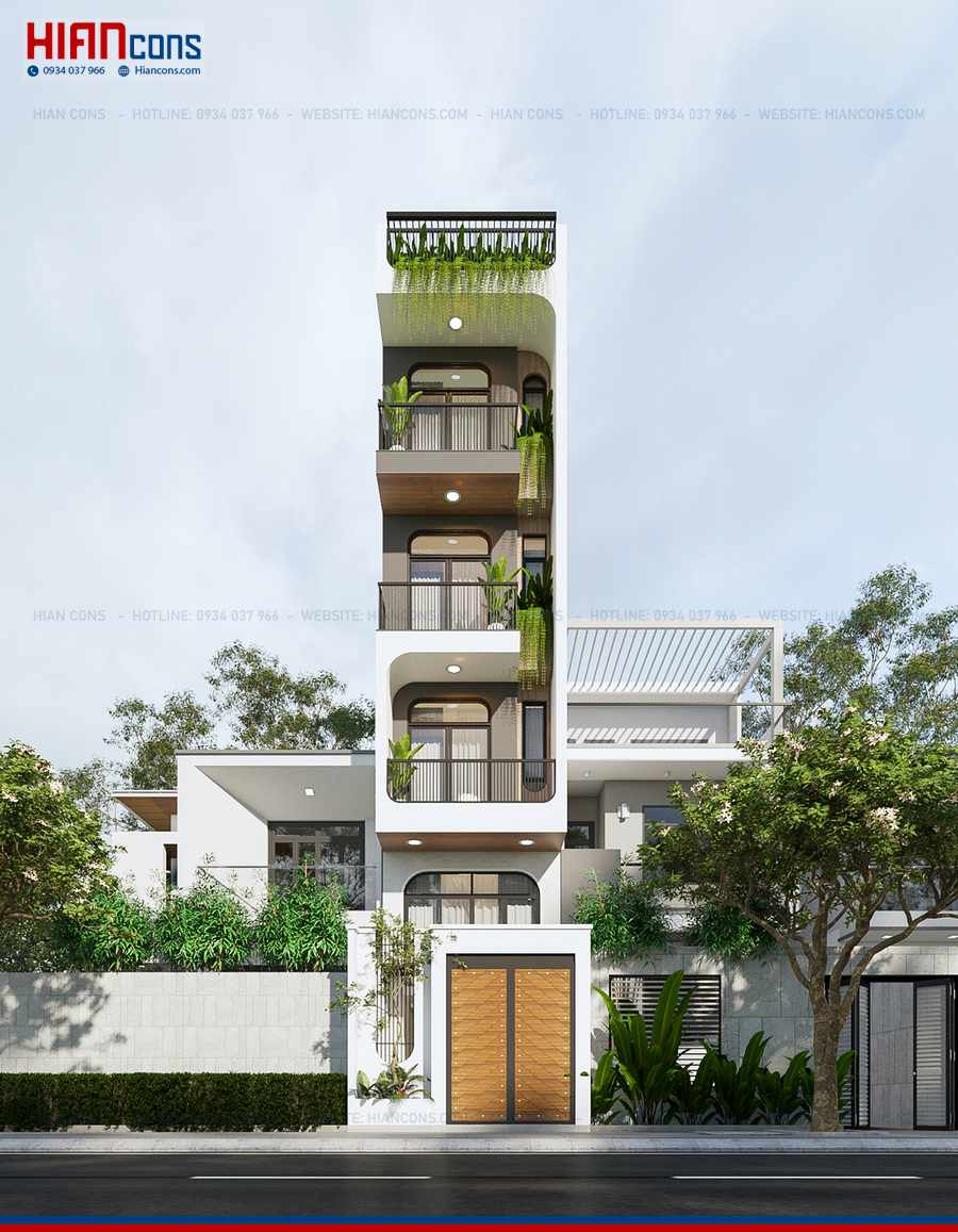 Thi Công Nhà Phố Hiện Đại Sang Trọng