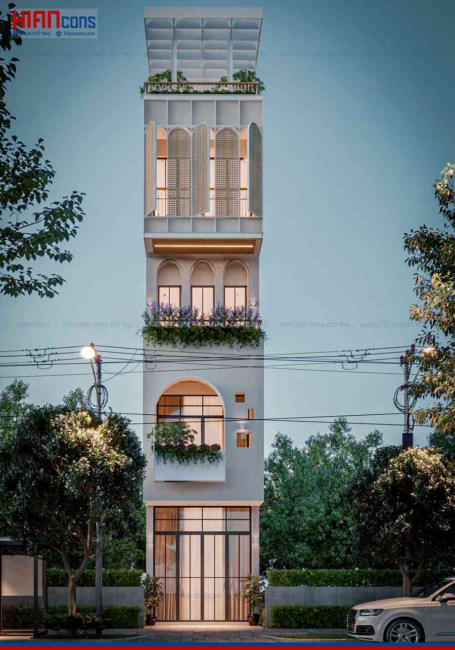 Thi Công Nhà Phố Hiện Đại Cao Cấp