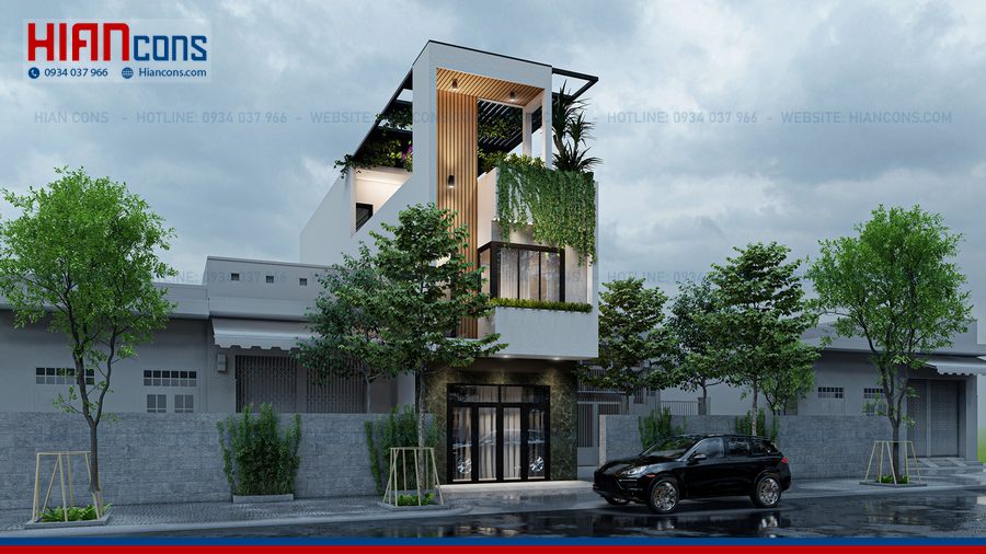 Thi Công Nhà Phố Hiện Đại Đẳng Cấp