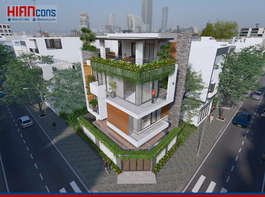 Thi Công Nhà Phố Hiện Đại Thoáng Đẹp