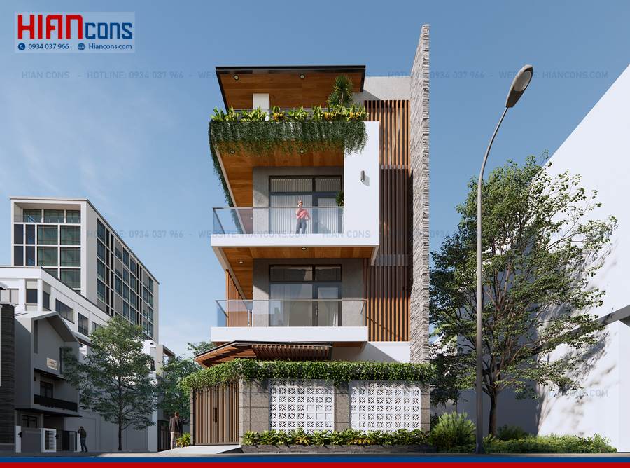 Thi Công Nhà Phố Hiện Đại Thoáng Đẹp