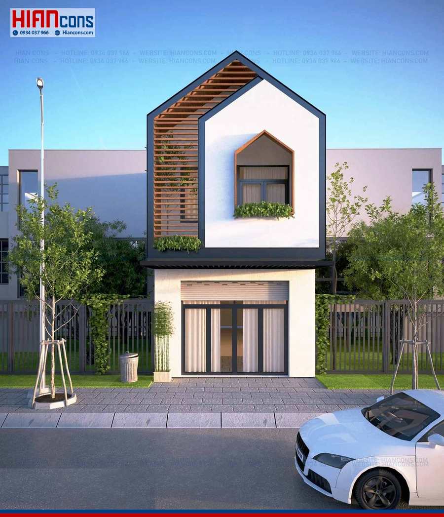 Báo Giá Nhà Phố Hiện Đại Tối Giản