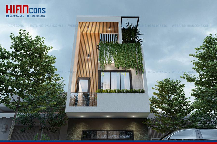 Nhà Phố Hiện Đại 1 Tầng
