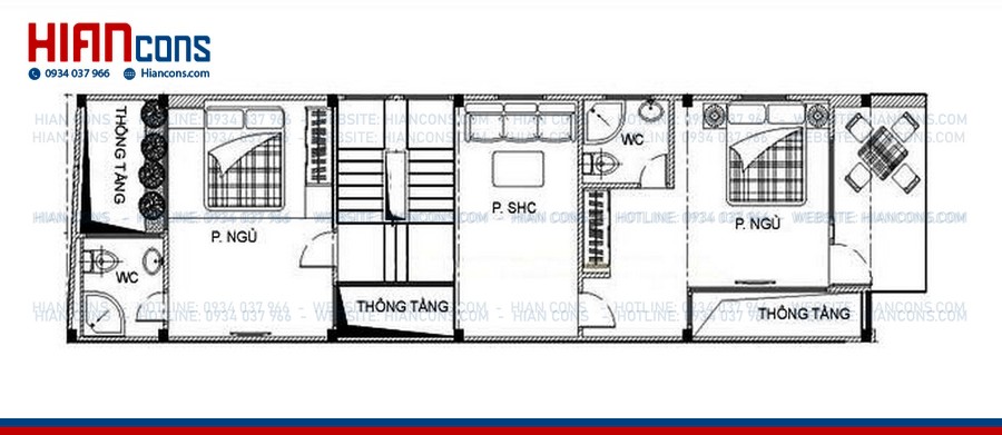 Thi Công Nhà Phố Hiện Đại 3 Tầng