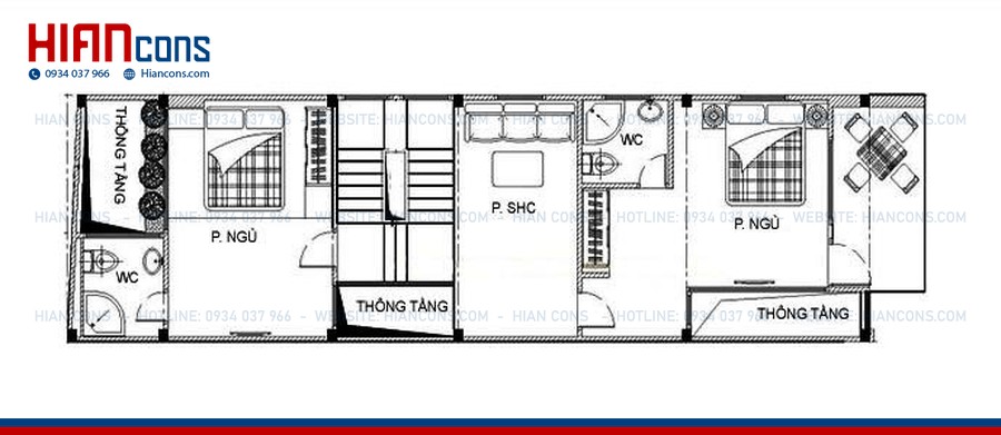 Thi Công Nhà Phố Hiện Đại 3 Tầng