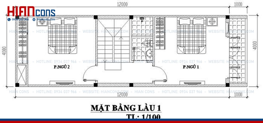 Thi Công Nhà Phố Hiện Đại 4 Tầng