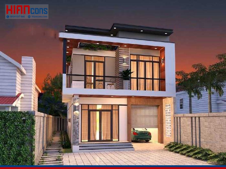 Báo Giá Nhà Phố 1 Trệt 2 Lầu