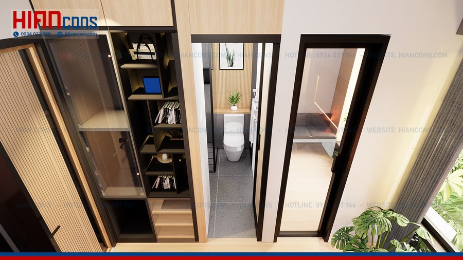 Nhà Phố Hiện Đại Có Tầng Hầm