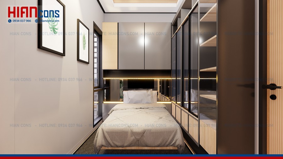 Nhà Phố Hiện Đại Có Tầng Hầm