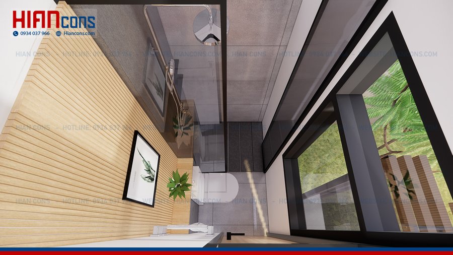 Nhà Phố Hiện Đại Có Tầng Hầm