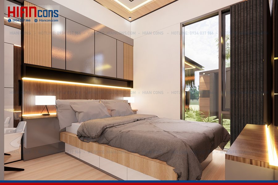 Nhà Phố Hiện Đại Có Sân Vườn