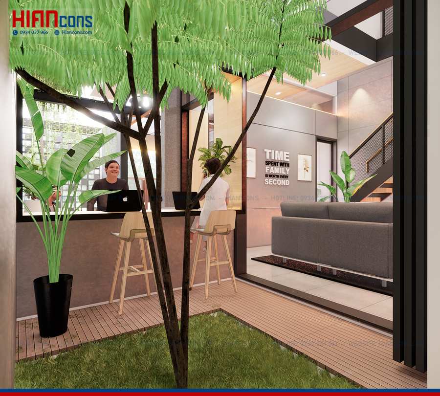 Thiết Kế Nhà Phố Có Gara