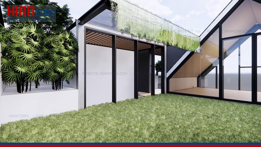 Thiết Kế Nhà Phố Có Sân Thượng