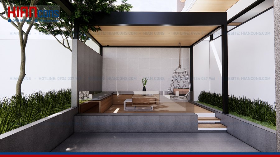 Thiết Kế Nhà Phố Có Giếng Trời