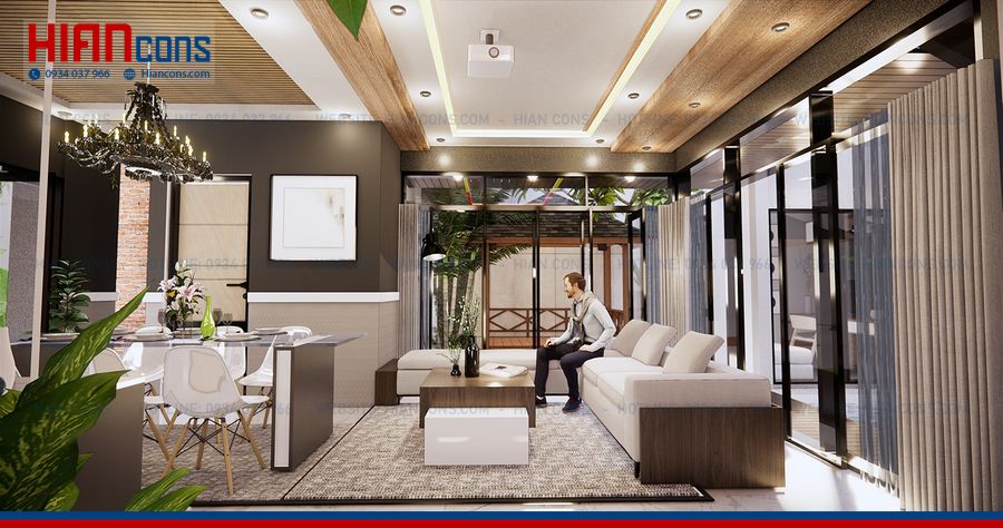 Thiết Kế Nhà Phố Có Thang Máy