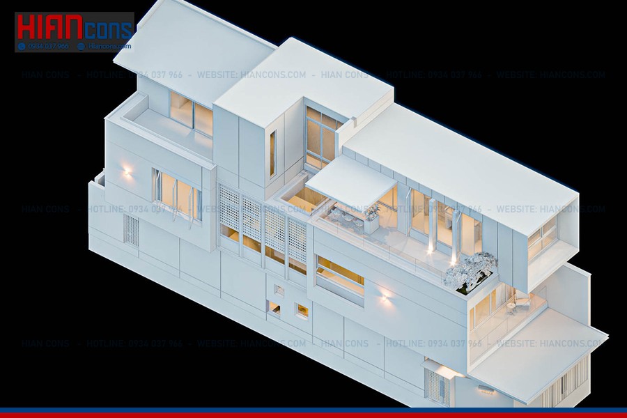 Thi Công Nội Thất Nhà Phố Hiện Đại