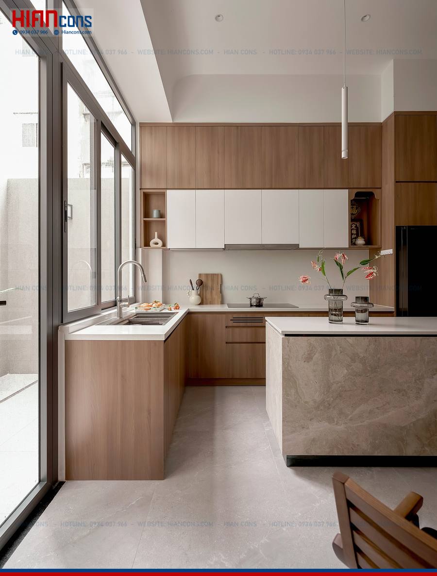 Thiết Kế Nhà Phố Tân Cổ Điển