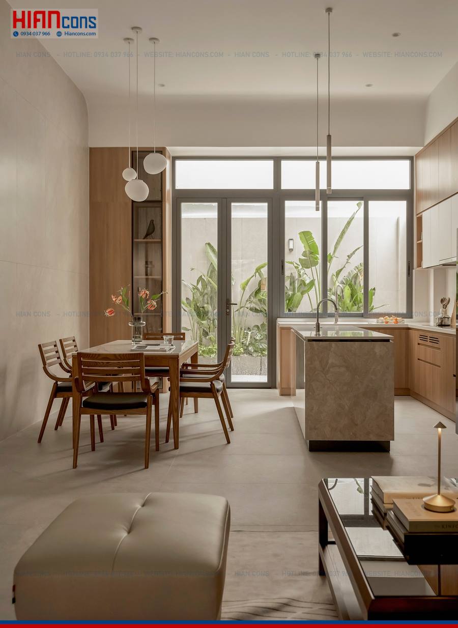 Thiết Kế Nhà Phố Tân Cổ Điển