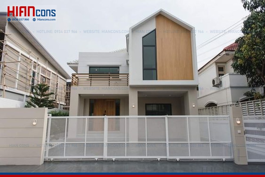 Thi Công Nhà Phố Tối Giản