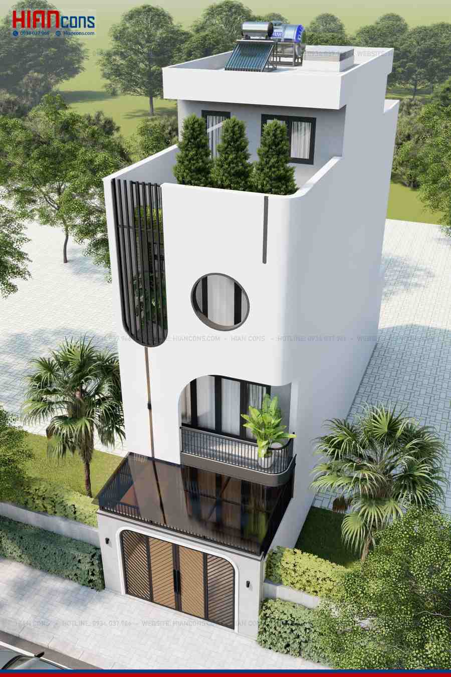 Báo Giá Xây Nhà Phố Tối Giản