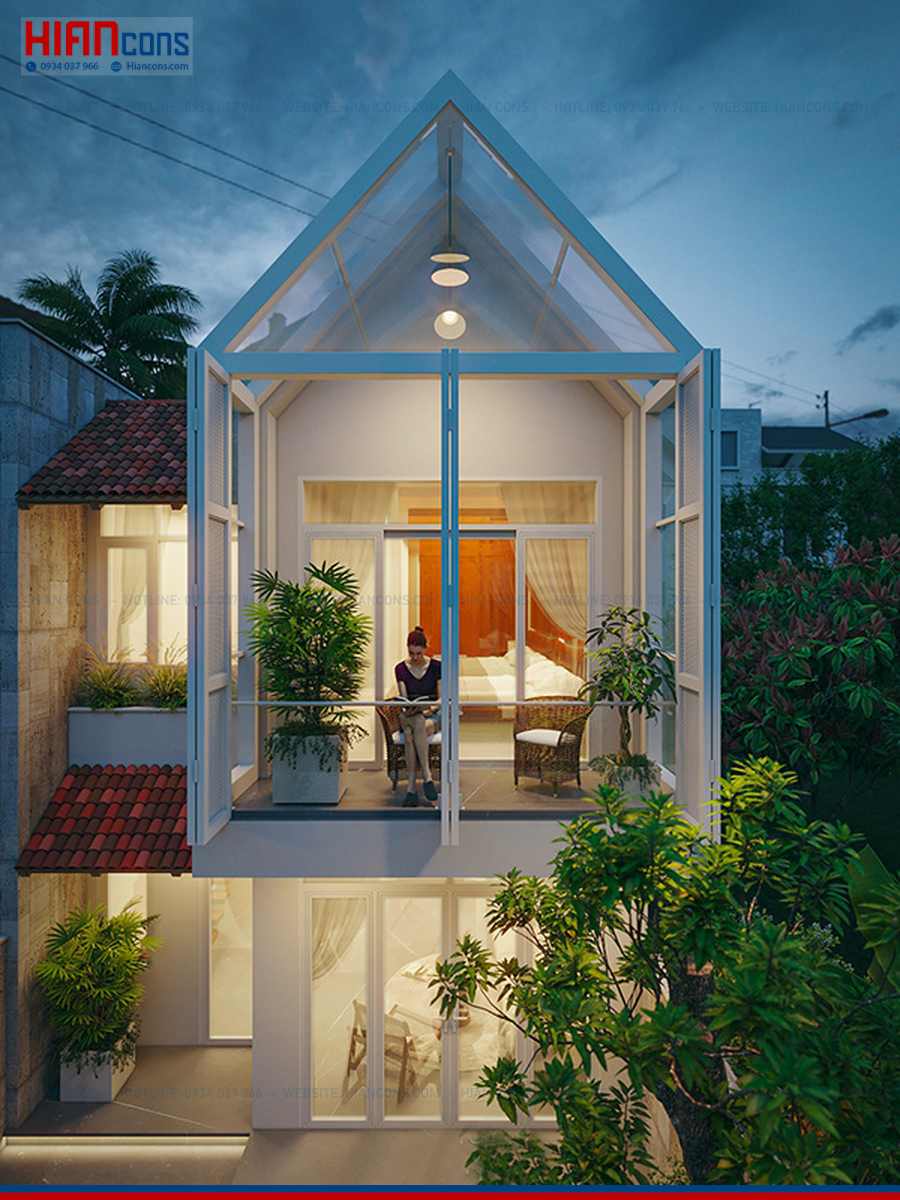 Nhà Phố Tối Giản Hiện Đại
