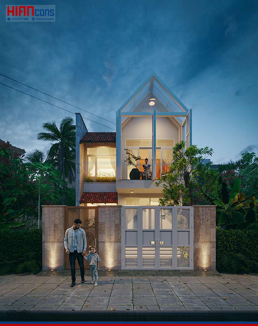 Nhà Phố Tối Giản Hiện Đại
