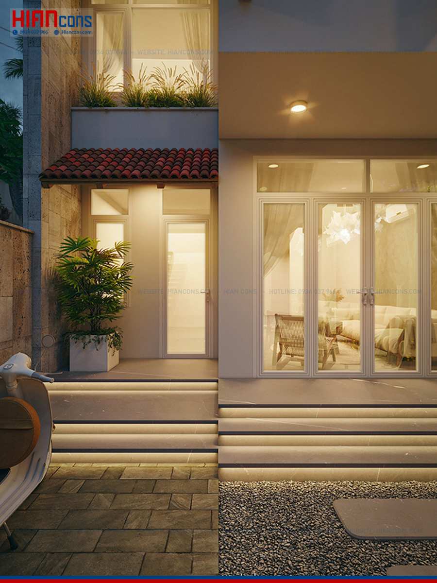 Nhà Phố Tối Giản Hiện Đại