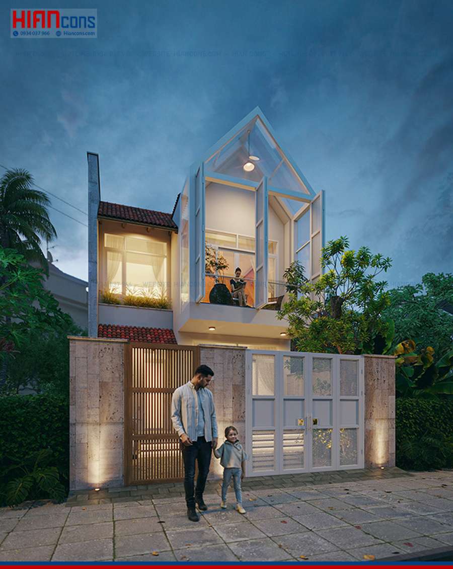 Nhà Phố Tối Giản Hiện Đại