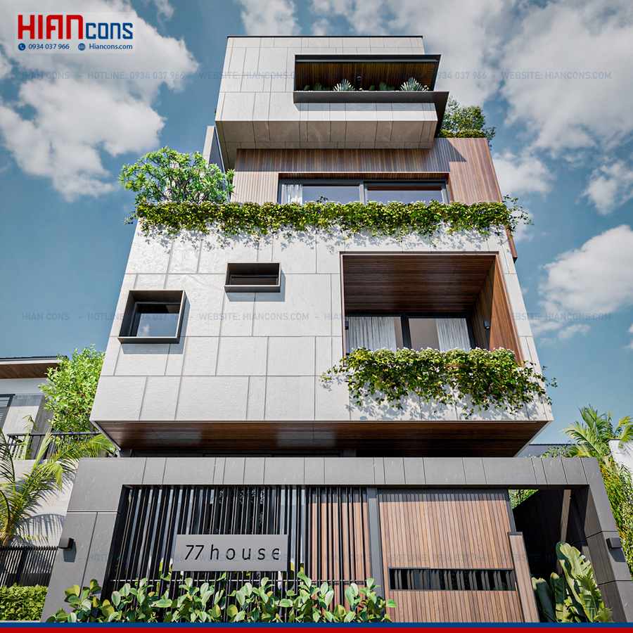 Báo Giá Xây Nhà Phố Tropical